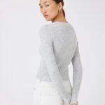 Knitwear Cardigan Slim Fit with Snap Fastener - Image 4