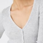 Knitwear Cardigan Slim Fit with Snap Fastener - Image 5